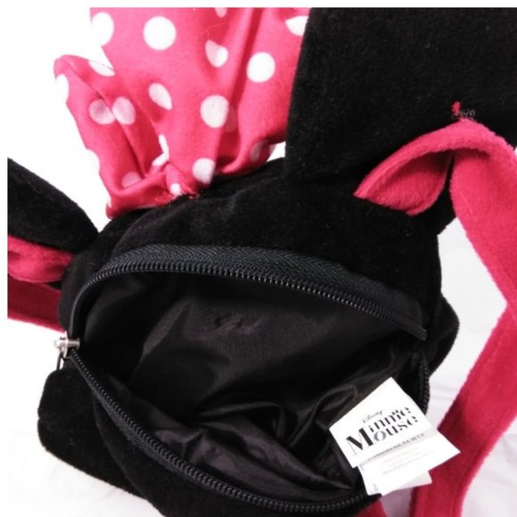 Disney Minnie Mouse Pink Bow Plush  purse bag - Picture 2 of 6